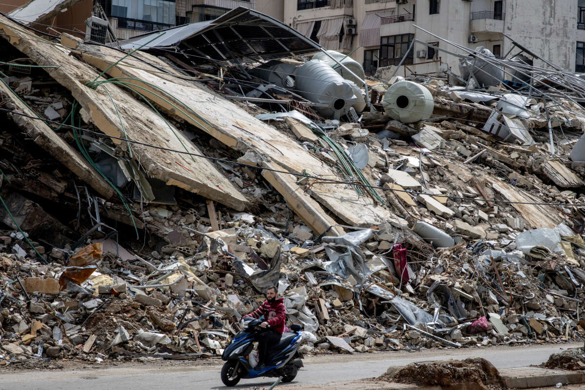 הריסות בדאחייה בביירות לאחר תקיפות צה"ל , Getty Images Europe