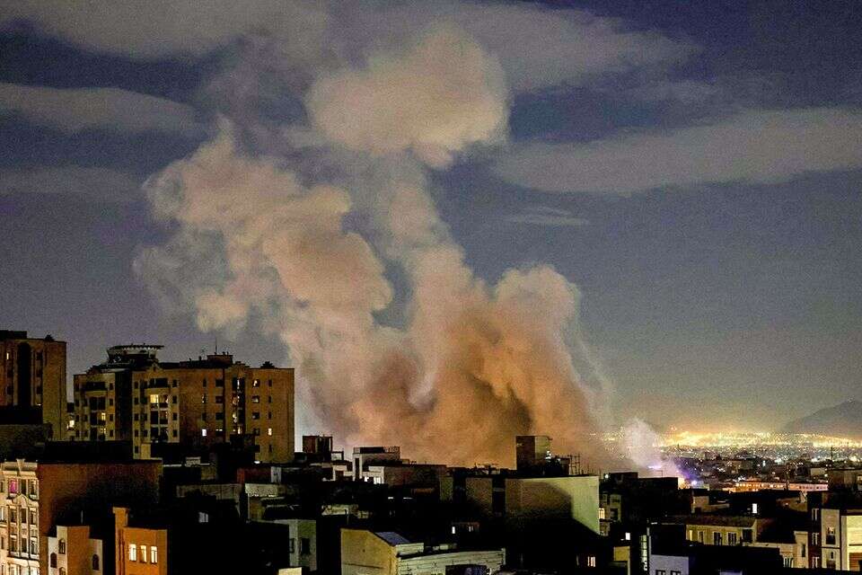 תקיפה ישראלית בטהרן במהלך מבצע "שאגת הארי" , אי.אף.פי