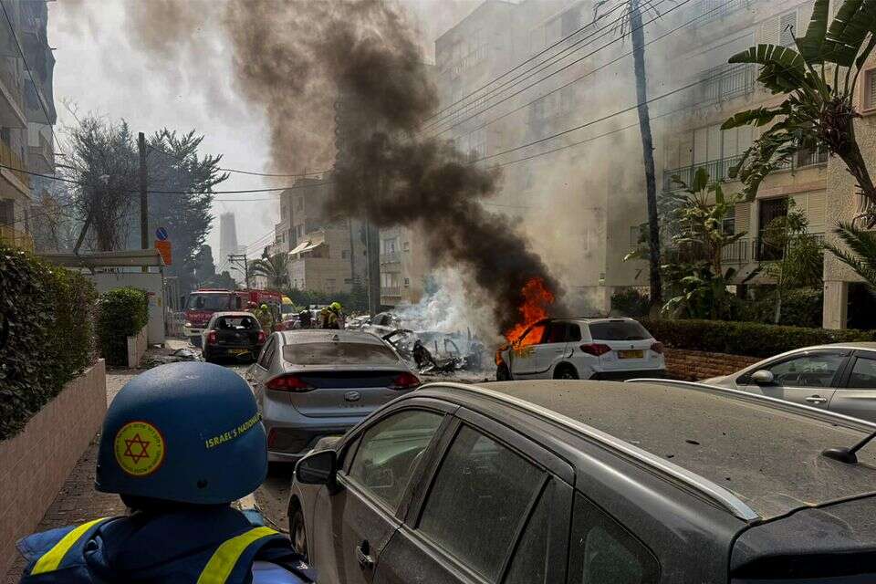 זירת נפילה ברמת גן , דוברות כבאות והצלה
