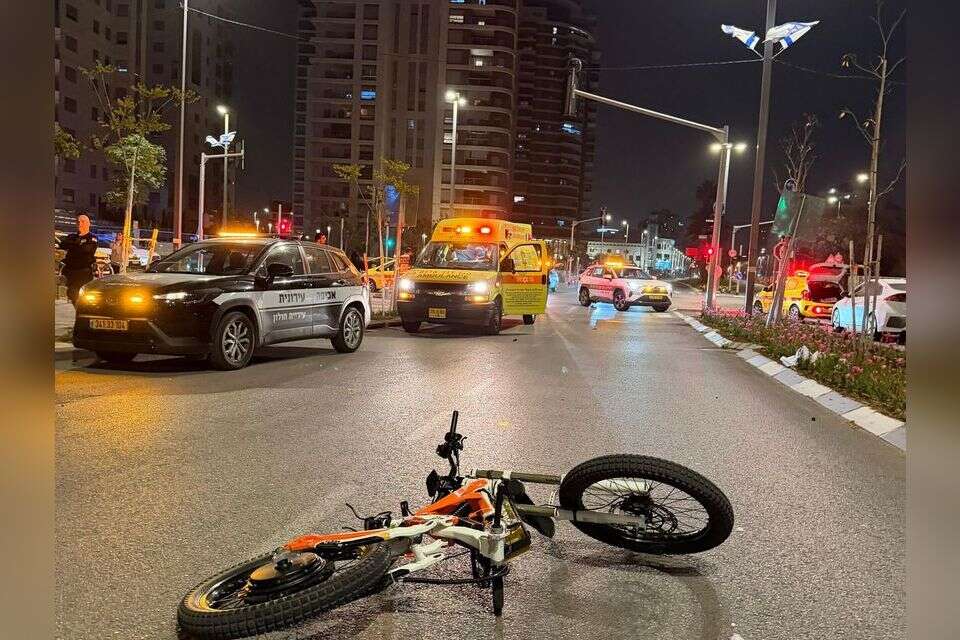 רוכב אופניים נהרג (ארכיון) , מד"א