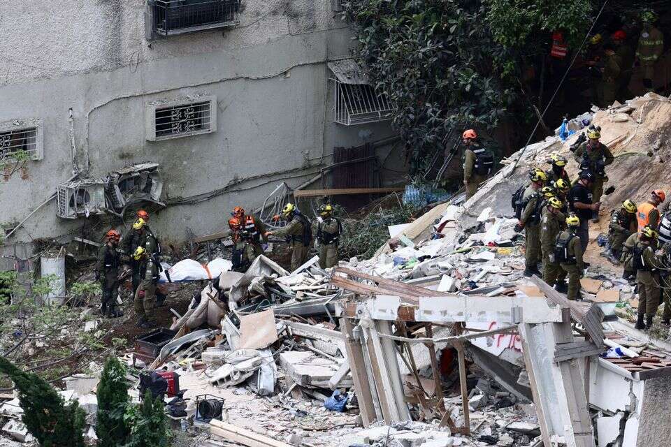 זירת הפגיעה בחיפה , אי.פי.אי