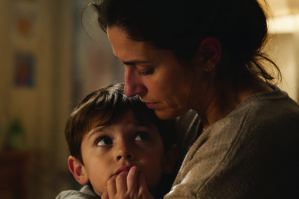 ואז הבן שאל: "אמא, איך עוצרים את הדמיון?"