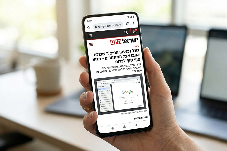 גוגל נכנעה: הפיצ'ר הכי מבוקש אצל המתחרים מגיע סוף סוף לכרום