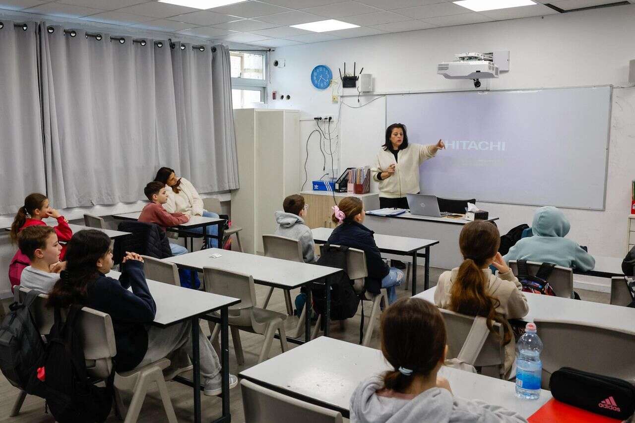 Did you find an arrangement for the children? Next week is another day off in the education system