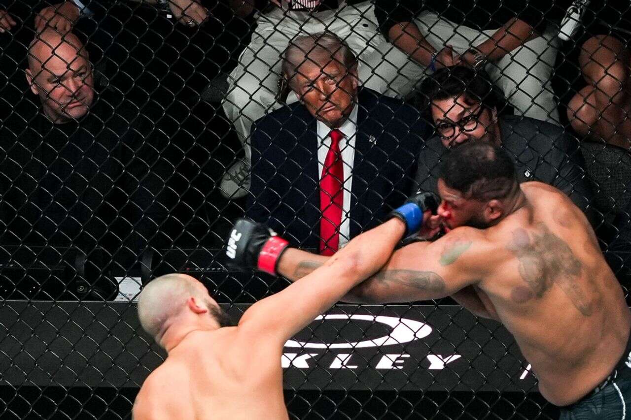 A fight in the White House: The tensions with Iran do not stop the preparations for the UFC event