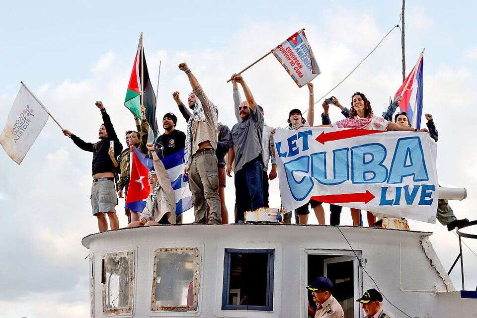 פעילי משט הסומוד בברצלונה , אי.פי.איי
