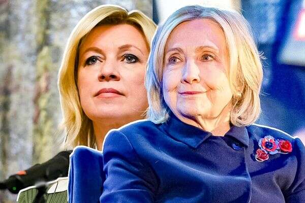 הילארי קלינטון ומריה זכרובה, דוברת משרד החוץ הרוסי , רויטרס (זכרובה), ניר אריאלי (קלינטון)