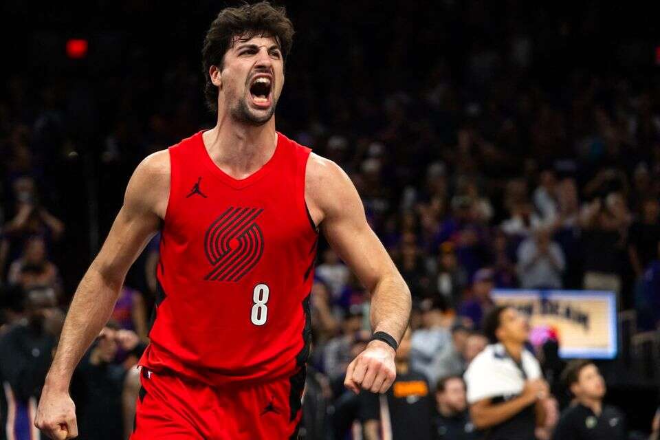 דני אבדיה במשחק העלייה לפלייאוף ה-NBA , Imagn Images