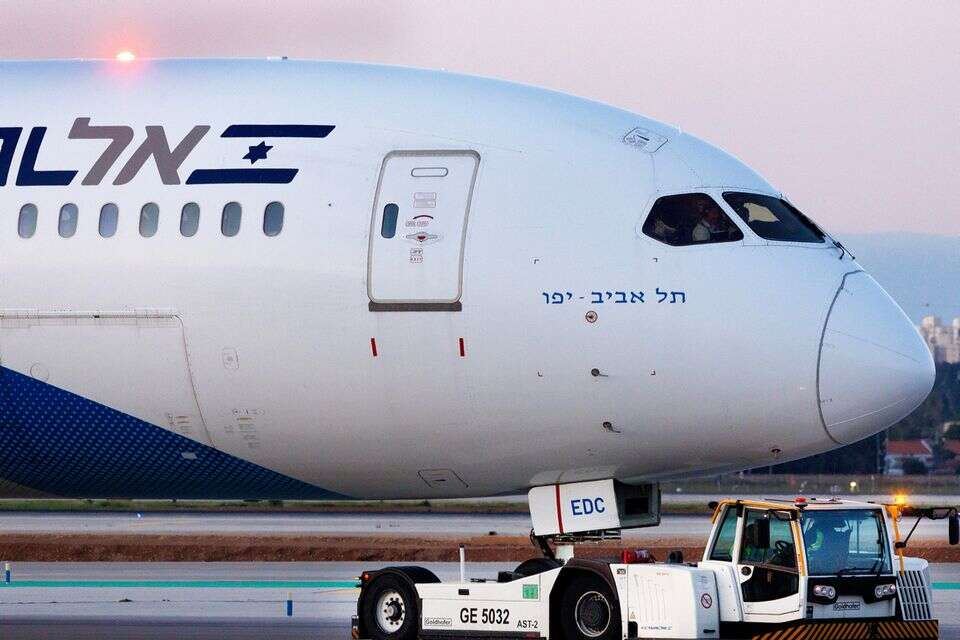 מטוס אל על , משה שי