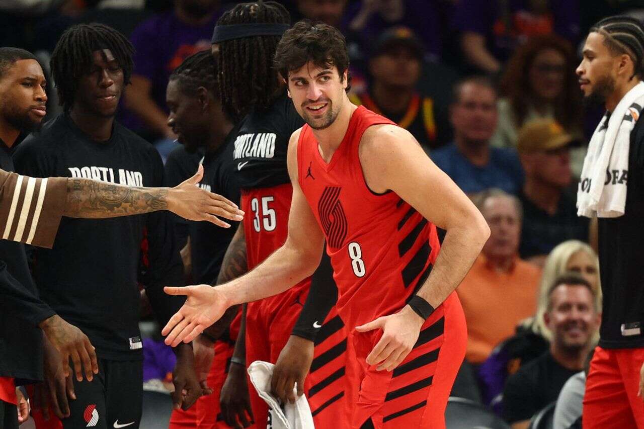 Danny Avdia's reaction to the possible return of Damian Lillard