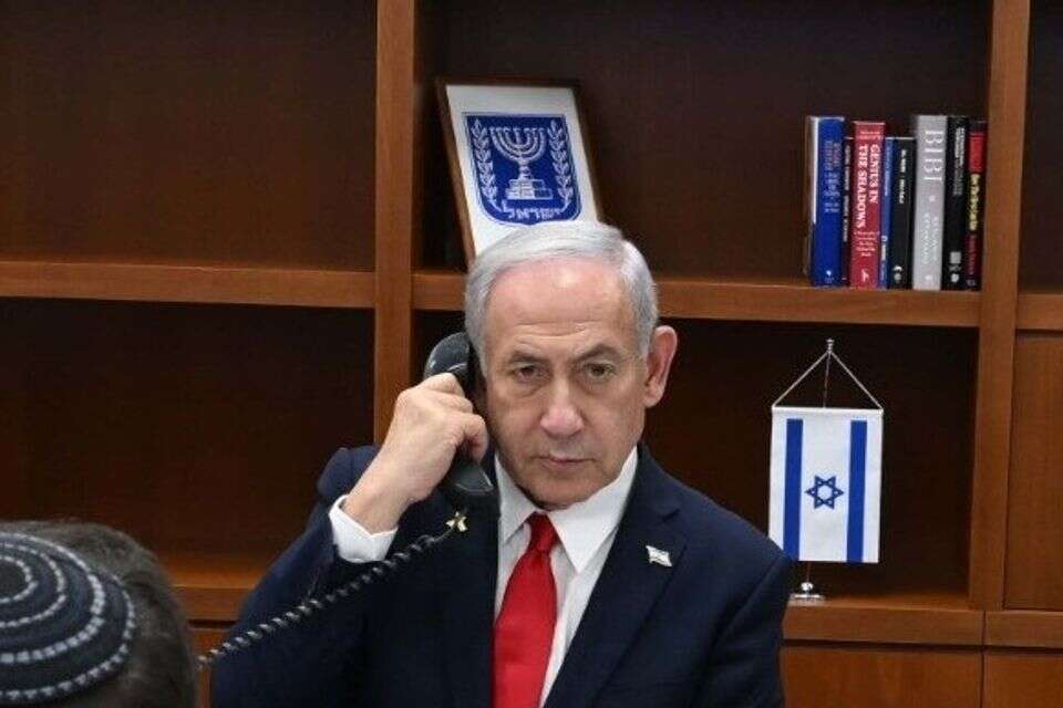 ראש הממשלה בנימין נתניהו בשיחה עם הנשיא טראמפ (ארכיון) , צילום: אבי אוחיון / לע"מ