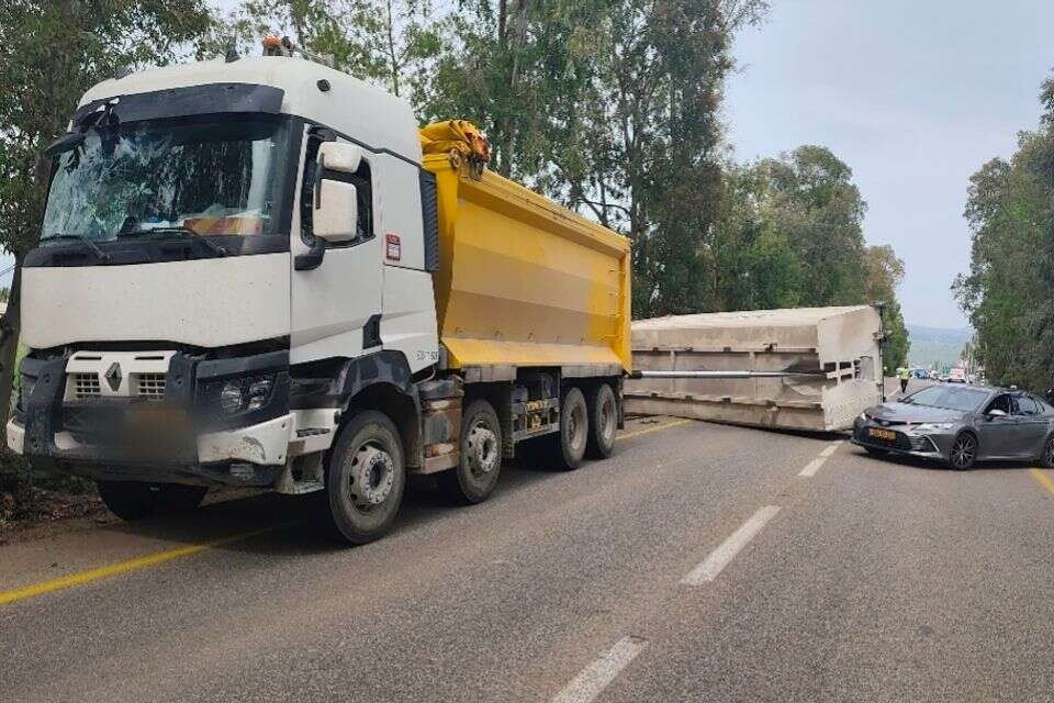 נהג משאית נעצר לאחר תאונה קטלנית (ארכיון) , דוברות המשטרה