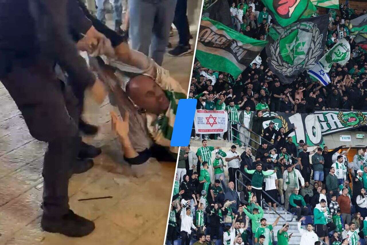 Maccabi Haifa fans claim violence from the police in Teddy: "We tried to understand why"
