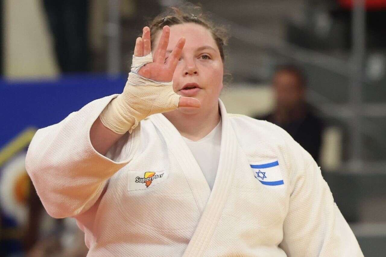 Guaranteed a medal: Raz Hershko in the final of the European Judo Championships for the fifth time