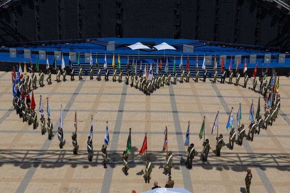 חזרה גנרלית לטקס המשואות , אורן בן חקון