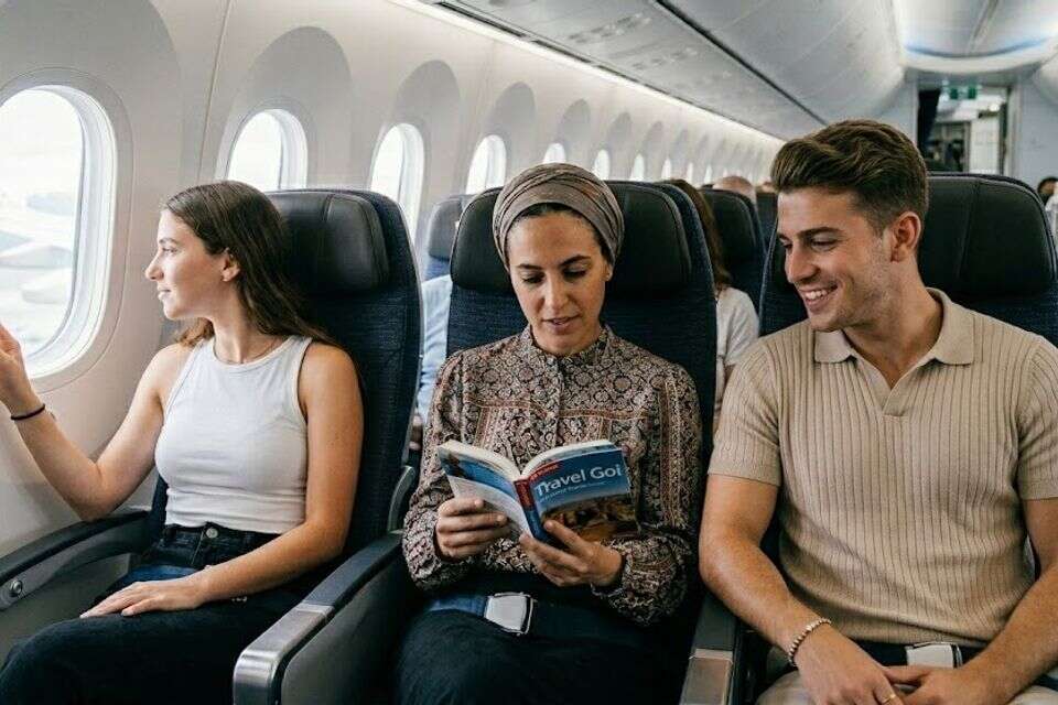 קחו איתכם אלכוג'ל לטיסה , אילוסטרציה
