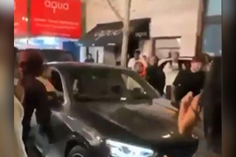 אירוע דריסה בשכונת סוהו בלונדון , צילום מסך, רשת X