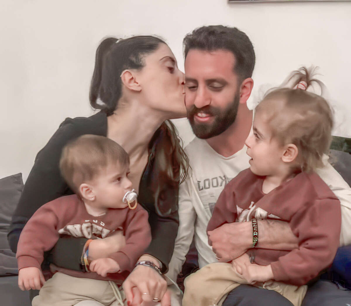 עופר דנה והילדים , באדיבות המשפחה