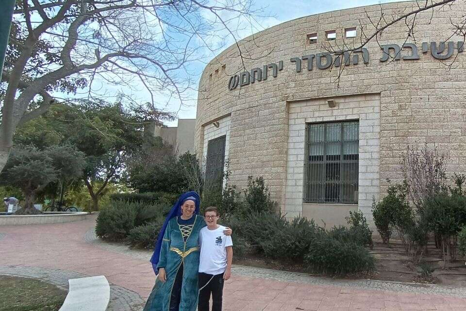 הדס לוינשטרן בישיבת ההסדר ירוחם , באדיבות המצולמת