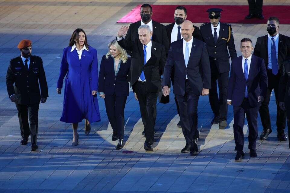 רה"מ נתניהו והשרה רגב בטקס הדלקת המשואות, יום העצמאות 2026 , אורן בן חקון