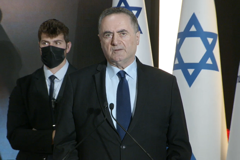 מגבה עריקים חרדים. ישראל כ"ץ , צילום מסך