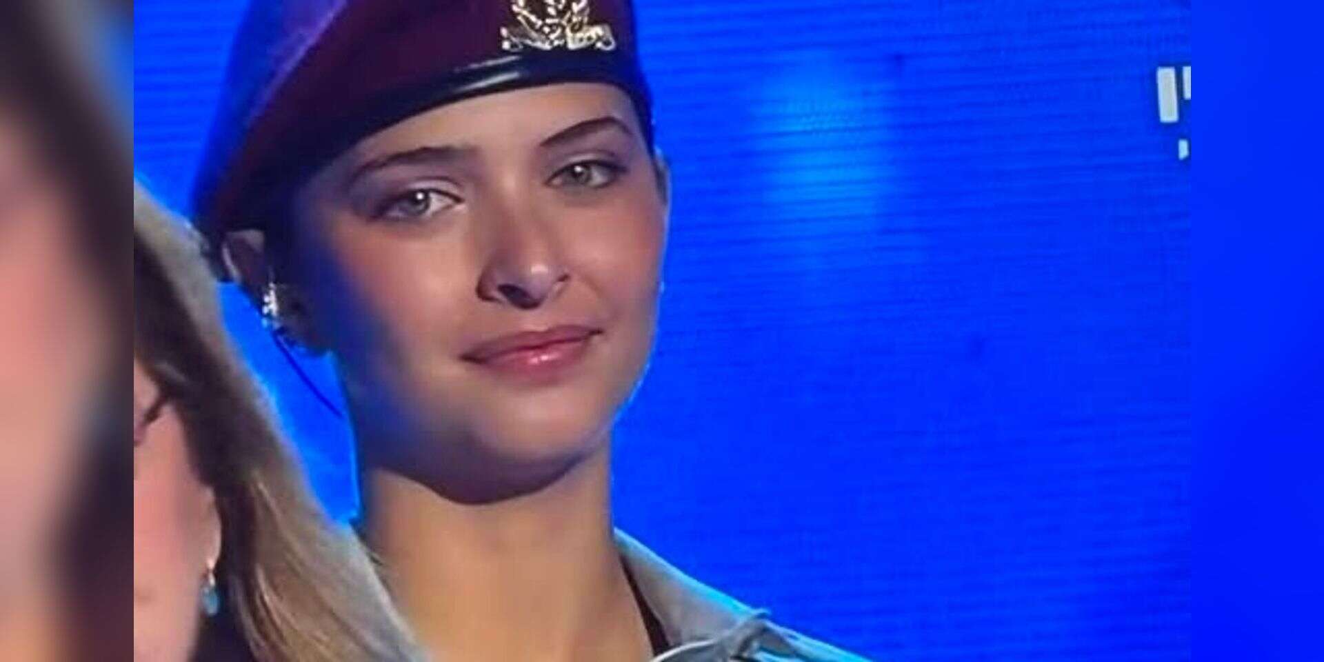 הדגלנית שגנבה את ההצגה בטקס המשואות , ללא