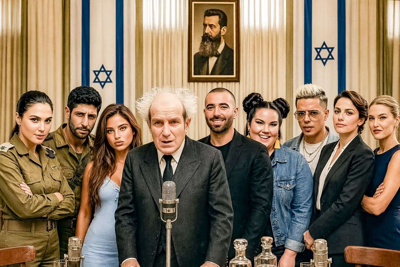 Kushmaro becomes Ben-Gurion in the AI ​​video