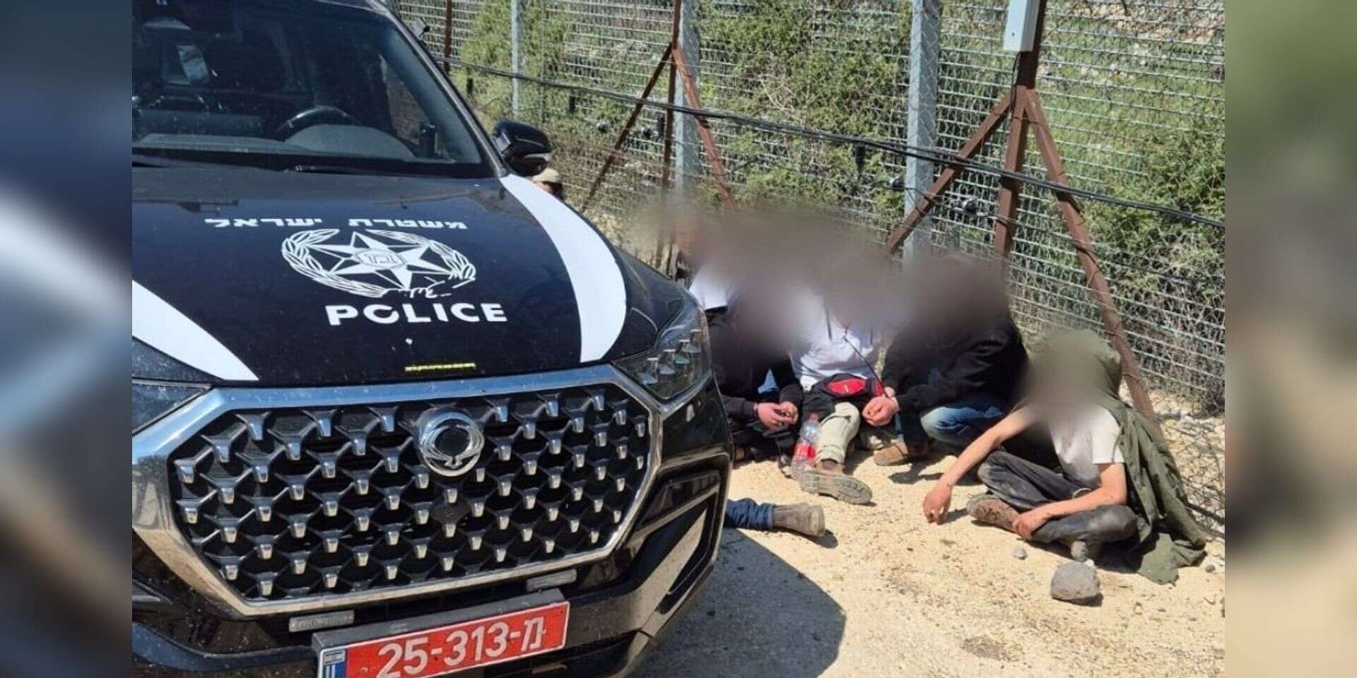 המשטרה גינתה את הניסיון לחצות את הגבול לסוריה , משטרת ישראל