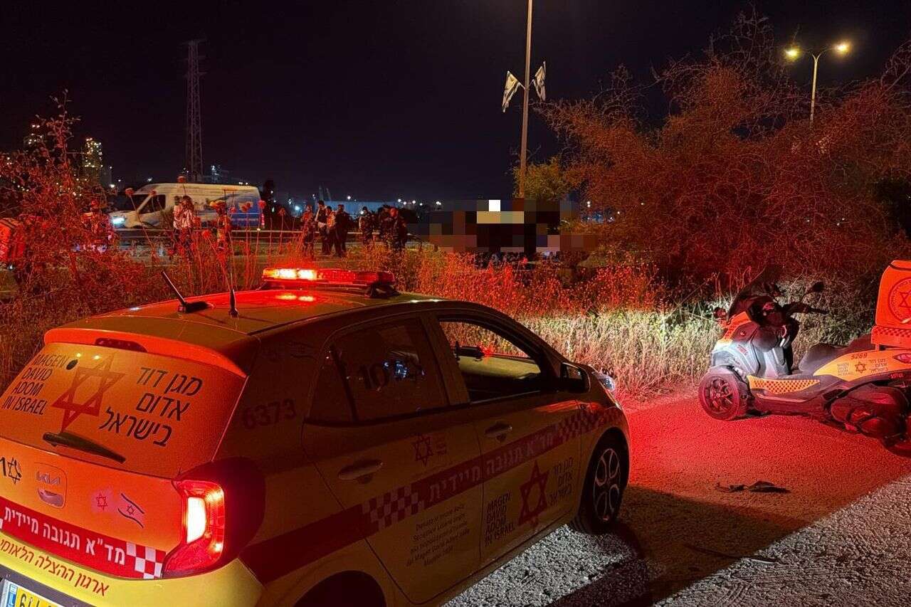 Two men in their 30s were shot to death at the Ahismach intersection