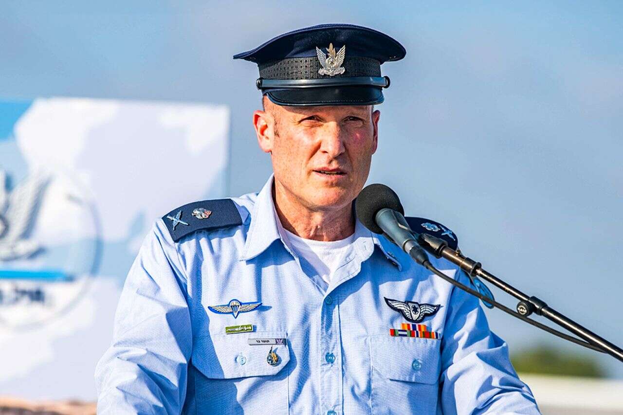 In the background of the high alert against Iran: the exchange ceremony of the commander of the Air Force has begun live broadcast