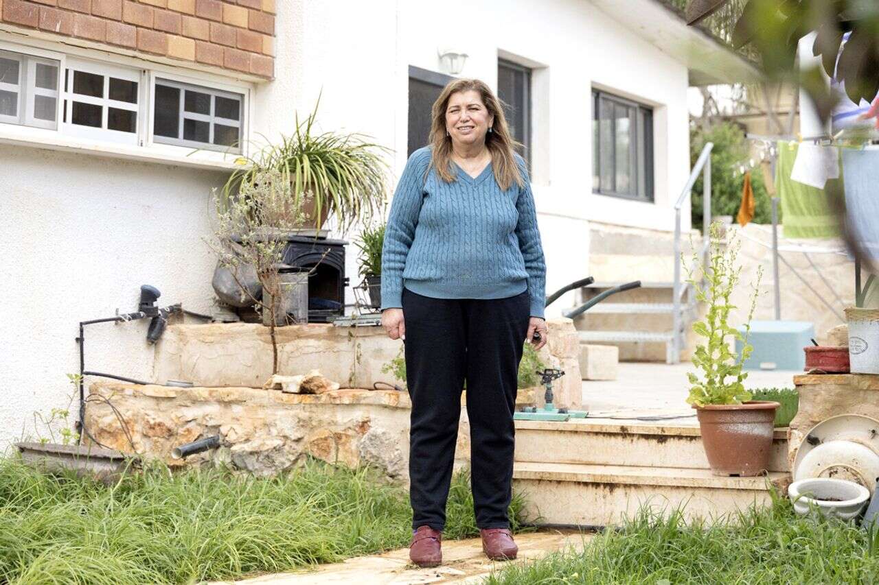 From one kitchen in Moshav adjacent to the border in the north, a fragrance of hope rises