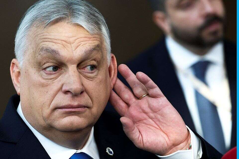 לא כדאי להשוות. ראש ממשלת הונגריה היוצא ויקטור אורבן , רויטרס