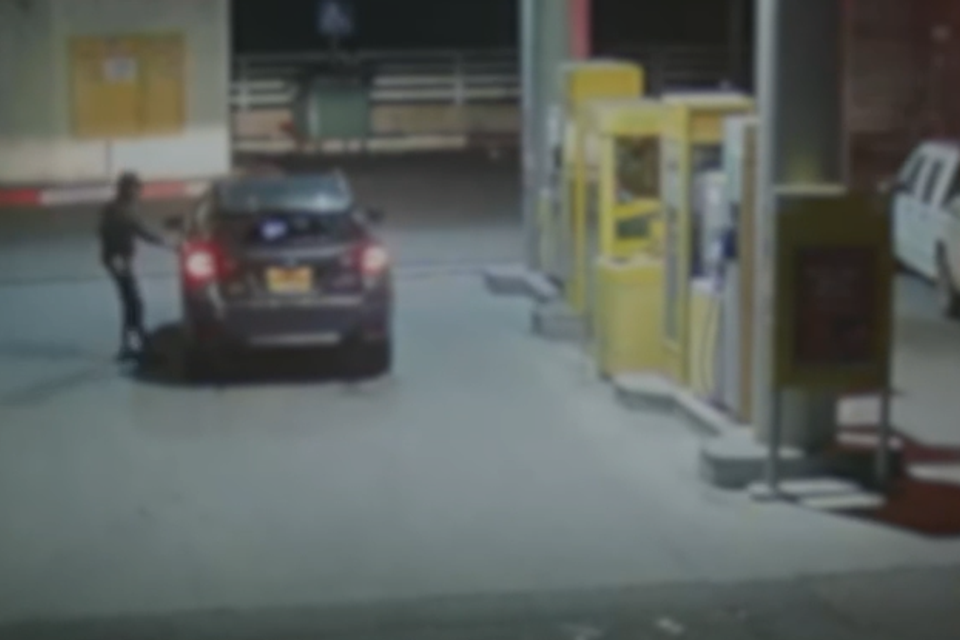 נתפס "על חם" אחרי ירי לבית , דוברות המטרה