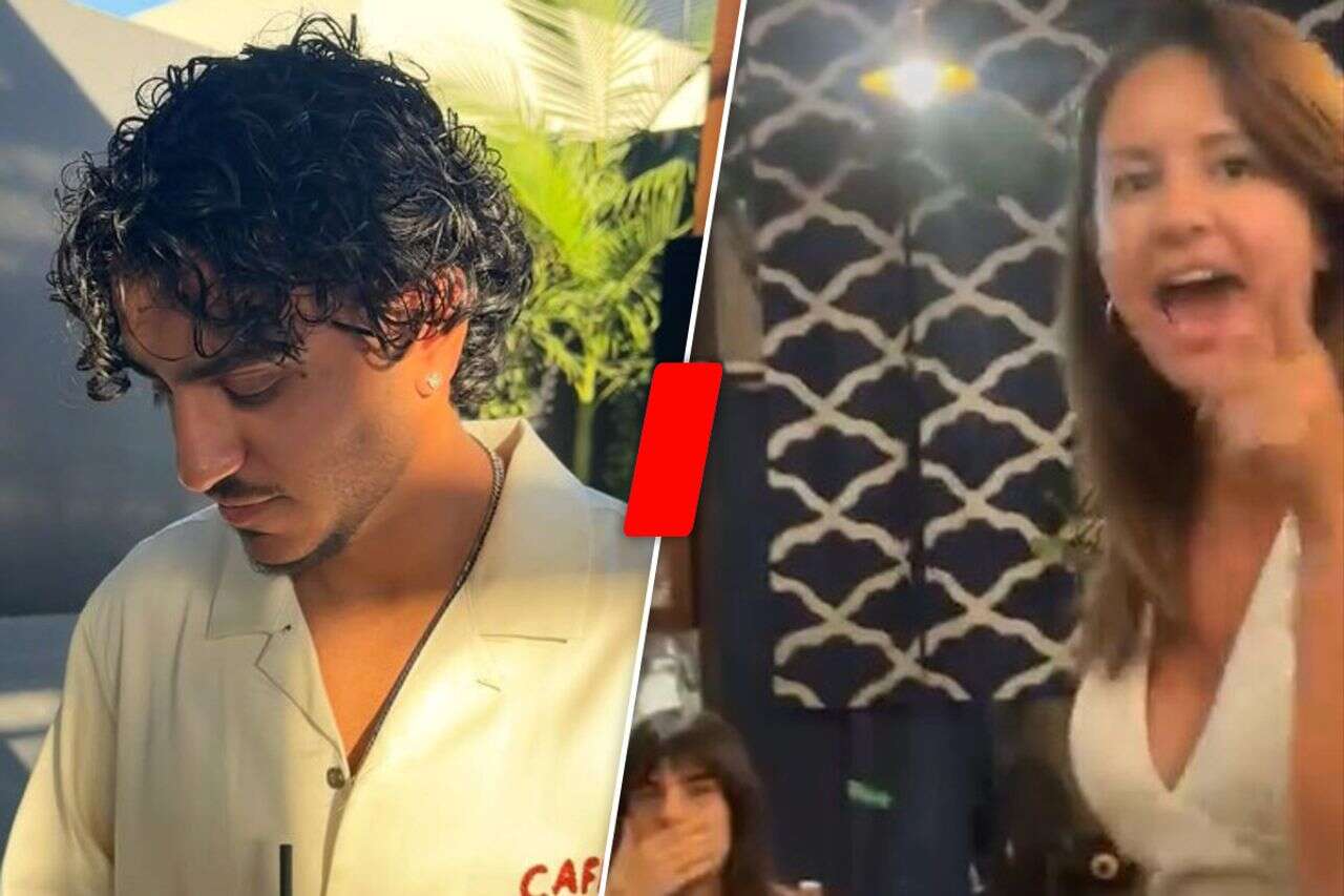 "Let her scream": the Israeli who recorded the woman who burst into a restaurant in the Mizrah