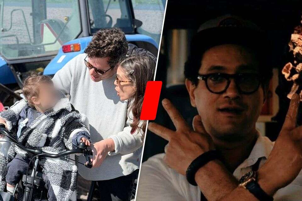"גירש אותנו כשהבין שאנחנו ישראלים". המוכר מימין, משמאל: מי-רן, אסף והילד , אלבום פרטי, 27א