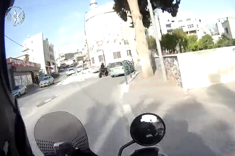 מרדף אופנועים בבאקה אל גרביה , דוברות המשטרה