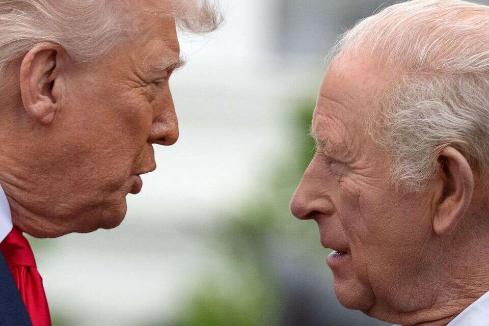 צ'ארלס וטראמפ בקבלת הפנים , AP 