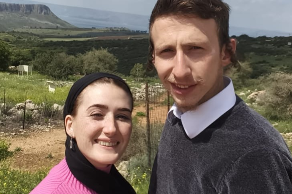 אדל פיש עם בעלה שימי סגל , אינסטגרם