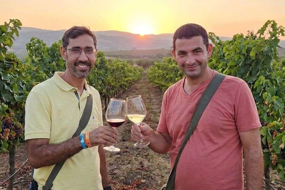 ישעיהו שוורץ (מימין) ומרדכי בוחבוט , יחסי ציבור