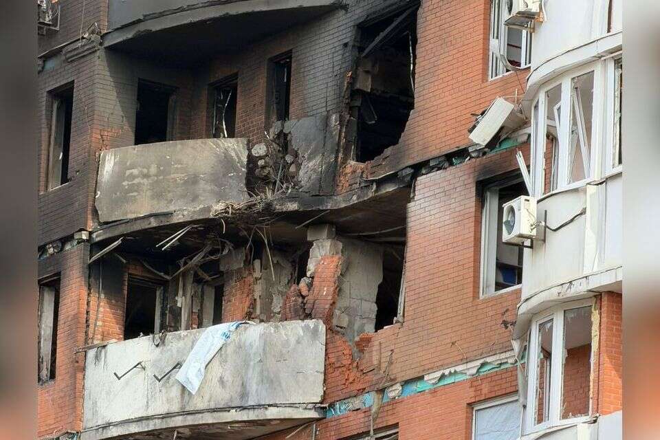 פגיעה ישירה באודסה , בית היתומים 'משפחה אוקראינה'
