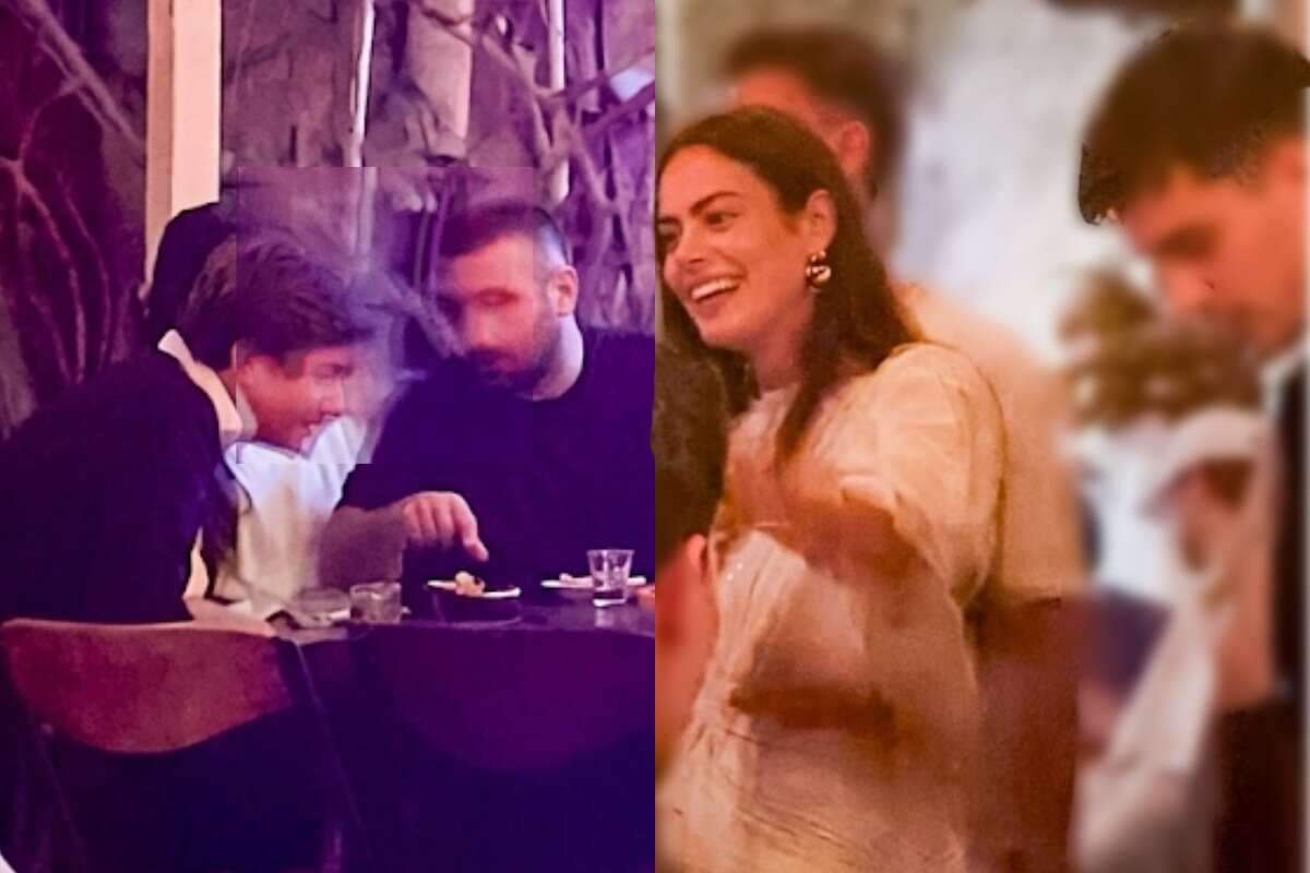 סשה ישראלוביץ' ועומר אדם בבילוי המשותף בתל אביב , השם שמור במערכת ForReal