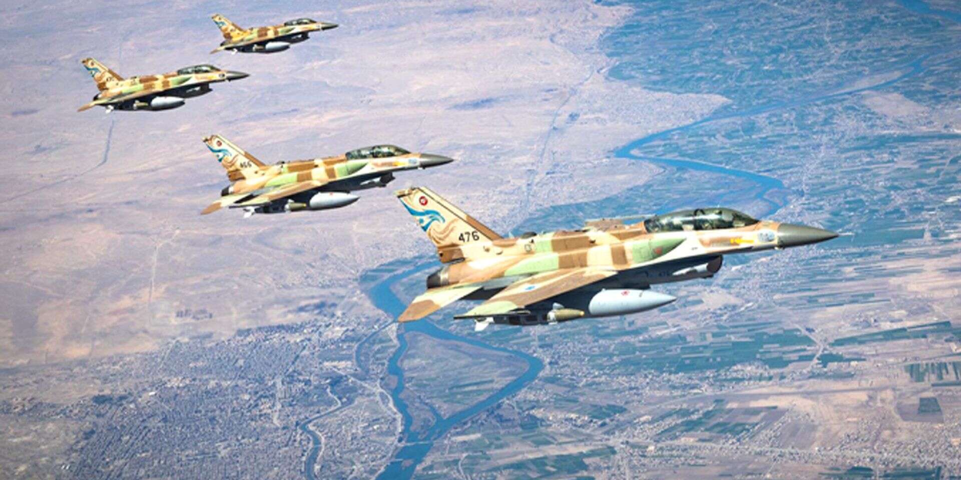 מטוסי חיל האוויר הישראלי בדרכם לתקיפה באיראן, ארכיון , רס"ל ע, ביטאון חיל האוויר