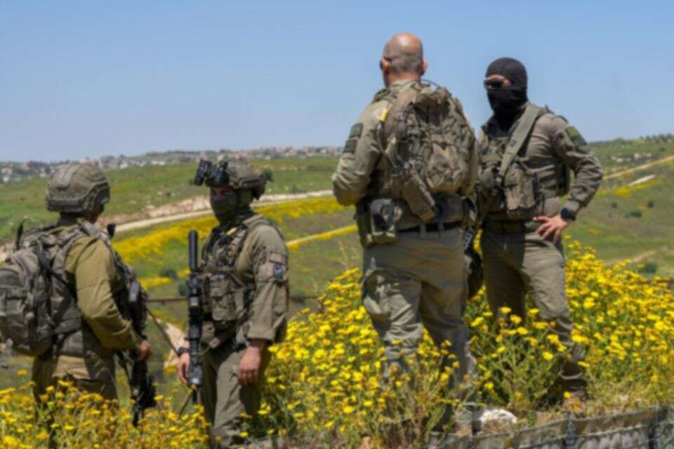 לוחמי דבורה בגבול הצפון.&nbsp; מוכנים להקפצה מהירה , אייל מרגולין/ג'יני