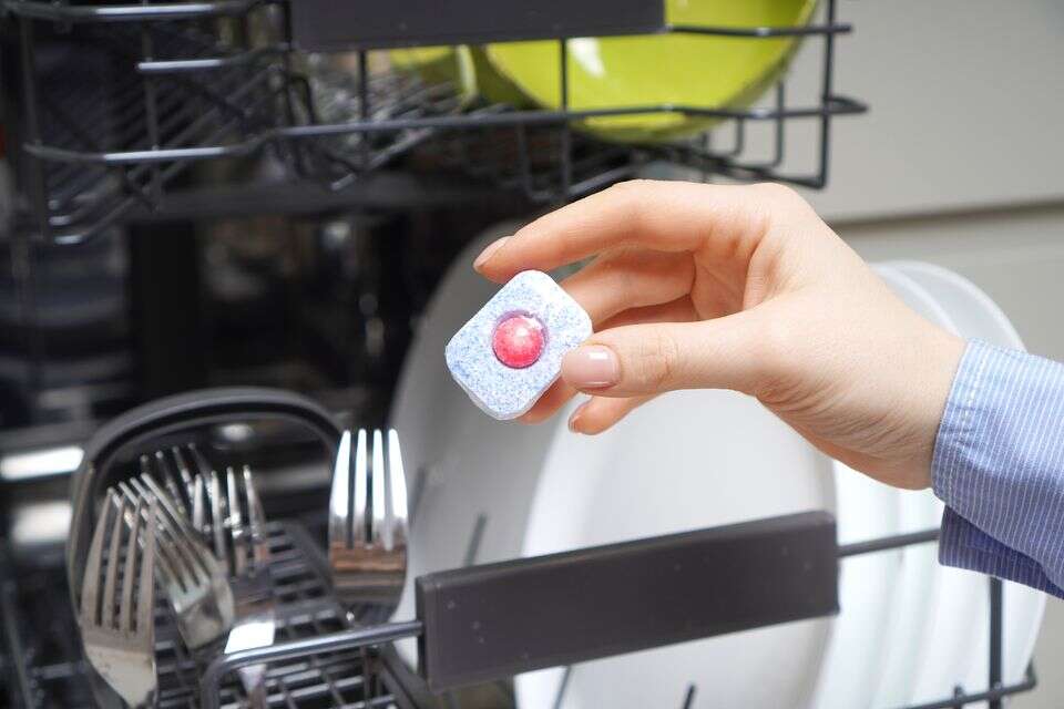 מדיח כלים קפסולה , istockphoto