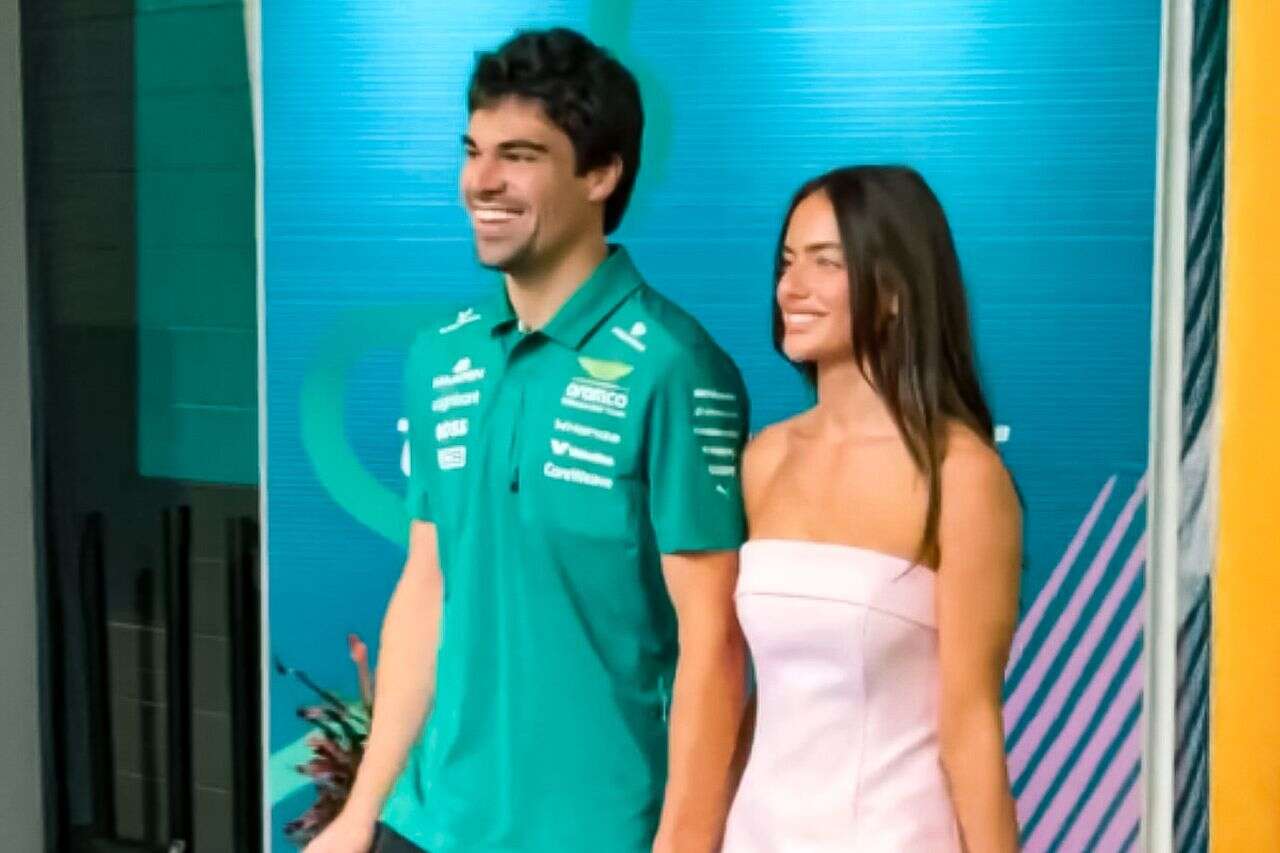 Documentation from Miami: Yael Shelvia hand in hand with Lance