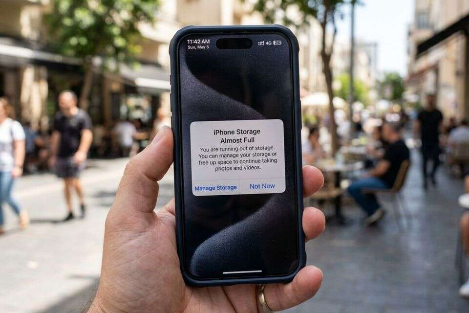 נמאס לכם מהודעת "הזיכרון מלא"? הפעולה היומית שתשנה לכם את החיים