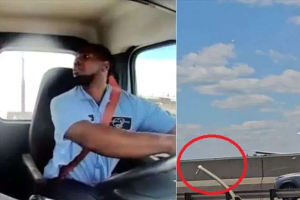 גלגל המטוס פגע בחלון הנהג של הוואן , 27א לזכויות יוצרים