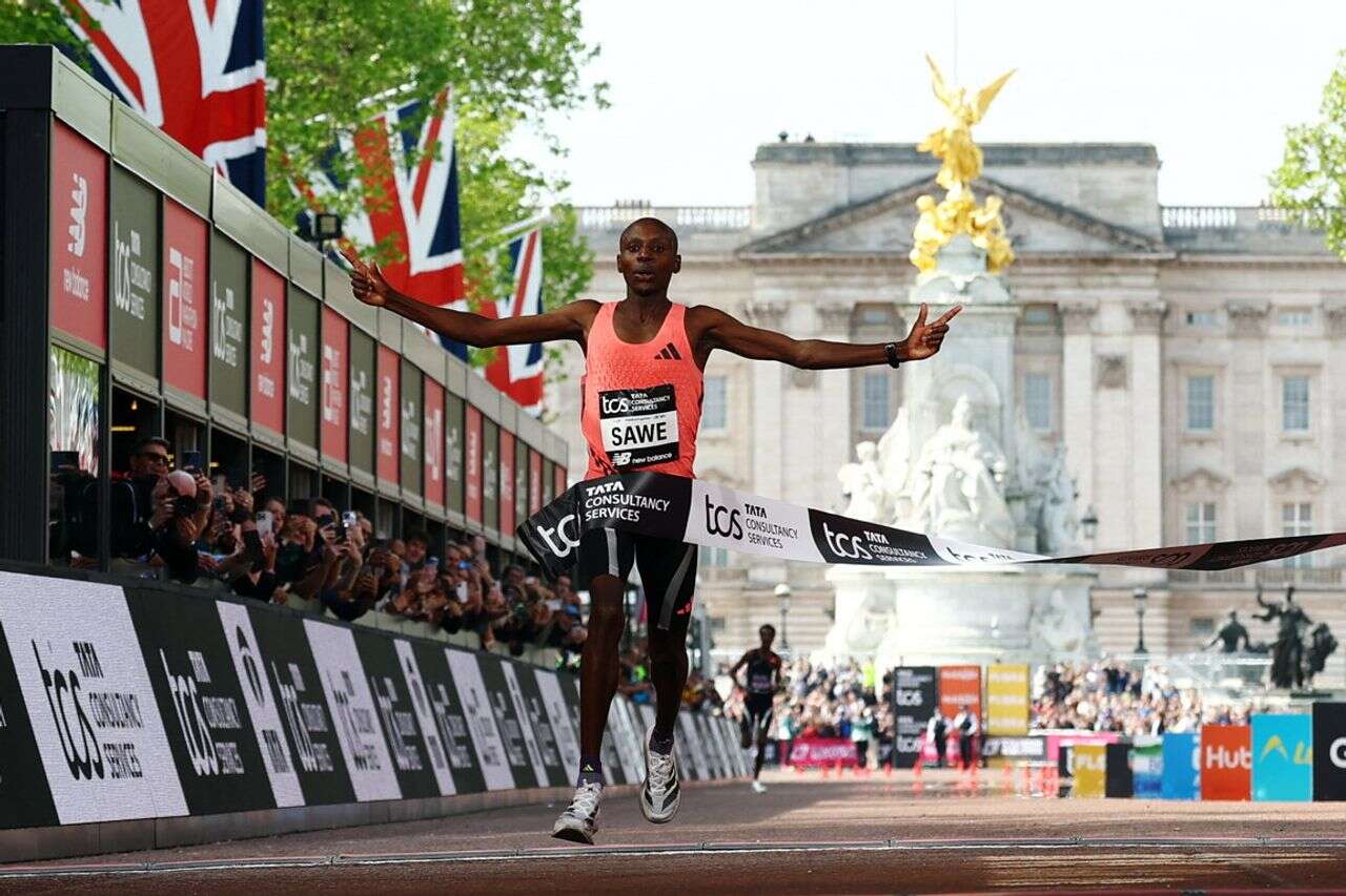 One and a half million runners registered for the London Marathon - and this is the solution of the organizers