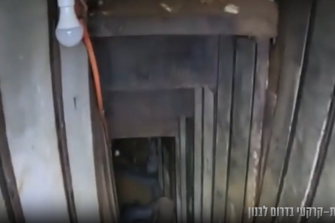 Reveal a terror tunnel: watch the documentation from the body cameras of the fighters in Lebanon