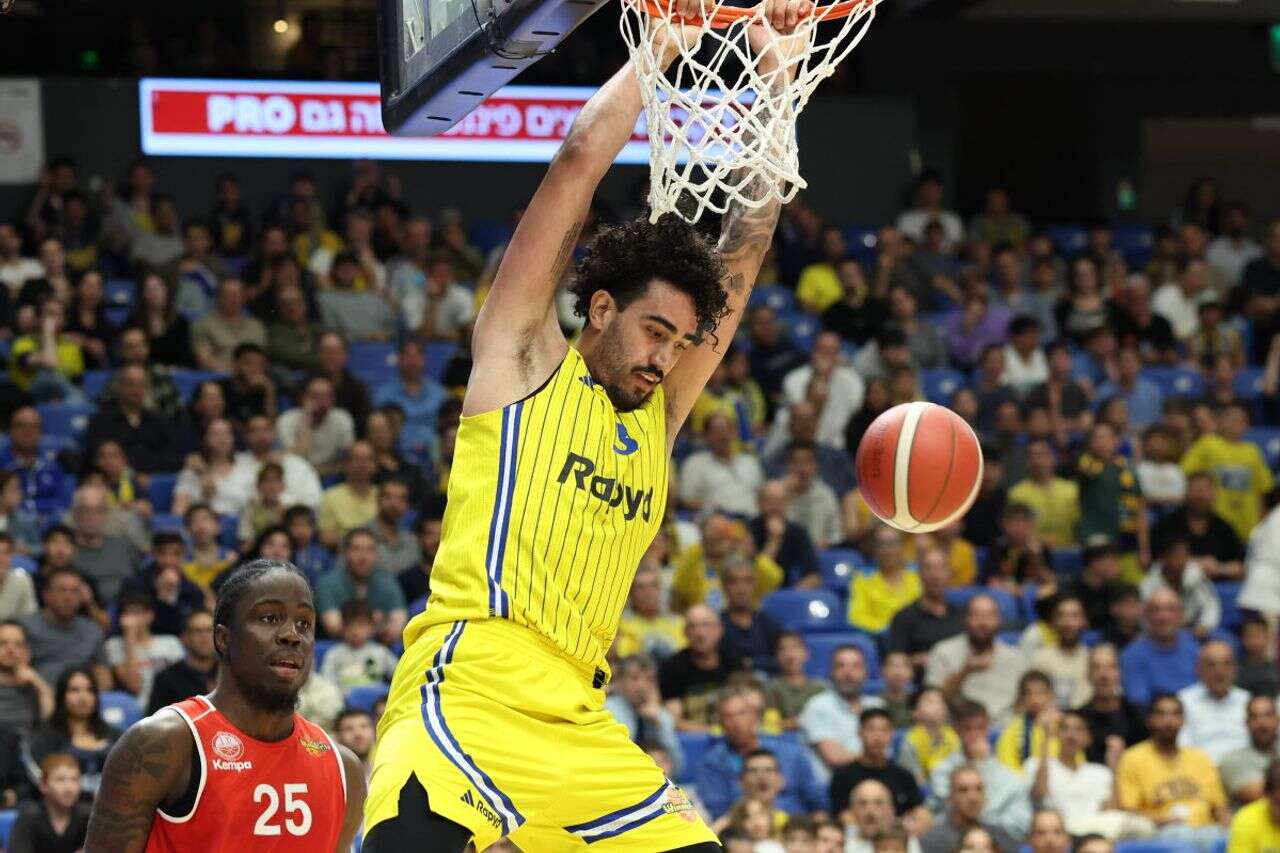 The 15th in a row: 69:81 for Maccabi Tel Aviv over Hapoel Beer Sheva/Dimona